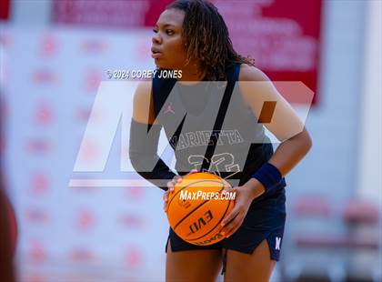 Thumbnail 2 in Marietta vs Holy Innocents Episcopal (Hawks-Naismith Tipoff Classic) photogallery.