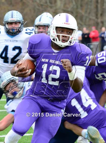 Thumbnail 1 in New Rochelle vs. John Jay-East Fishkill (Section 1 Class AA Final) photogallery.