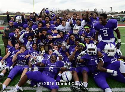 Thumbnail 2 in New Rochelle vs. John Jay-East Fishkill (Section 1 Class AA Final) photogallery.
