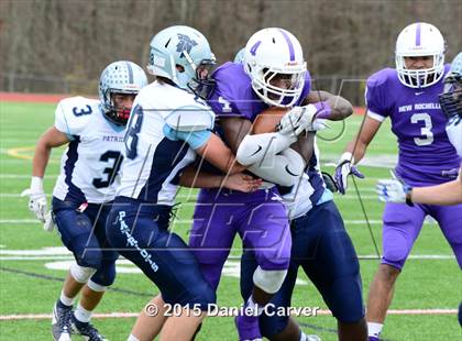 Thumbnail 2 in New Rochelle vs. John Jay-East Fishkill (Section 1 Class AA Final) photogallery.