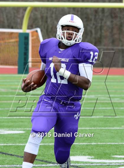 Thumbnail 3 in New Rochelle vs. John Jay-East Fishkill (Section 1 Class AA Final) photogallery.