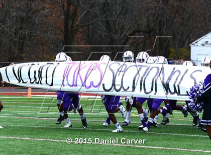 Thumbnail 2 in New Rochelle vs. John Jay-East Fishkill (Section 1 Class AA Final) photogallery.