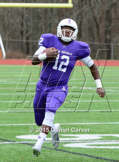 Thumbnail 2 in New Rochelle vs. John Jay-East Fishkill (Section 1 Class AA Final) photogallery.