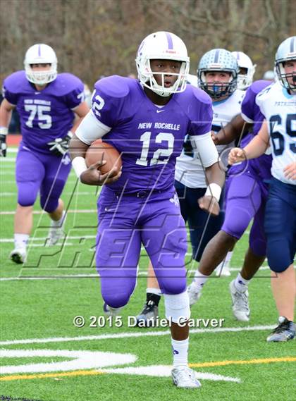 Thumbnail 3 in New Rochelle vs. John Jay-East Fishkill (Section 1 Class AA Final) photogallery.