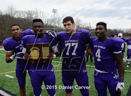 Thumbnail 2 in New Rochelle vs. John Jay-East Fishkill (Section 1 Class AA Final) photogallery.
