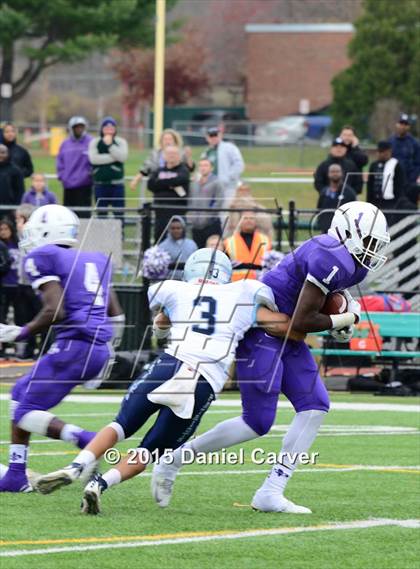 Thumbnail 2 in New Rochelle vs. John Jay-East Fishkill (Section 1 Class AA Final) photogallery.