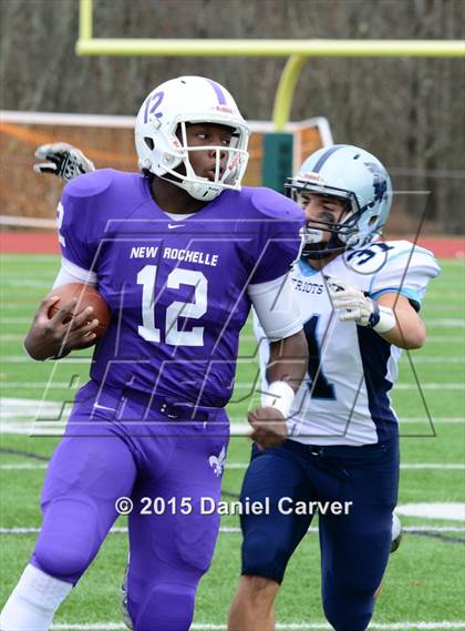 Thumbnail 1 in New Rochelle vs. John Jay-East Fishkill (Section 1 Class AA Final) photogallery.
