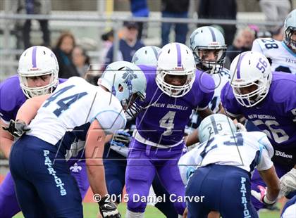 Thumbnail 2 in New Rochelle vs. John Jay-East Fishkill (Section 1 Class AA Final) photogallery.