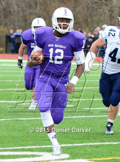 Thumbnail 2 in New Rochelle vs. John Jay-East Fishkill (Section 1 Class AA Final) photogallery.