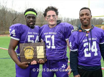 Thumbnail 1 in New Rochelle vs. John Jay-East Fishkill (Section 1 Class AA Final) photogallery.