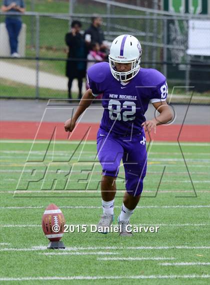 Thumbnail 2 in New Rochelle vs. John Jay-East Fishkill (Section 1 Class AA Final) photogallery.
