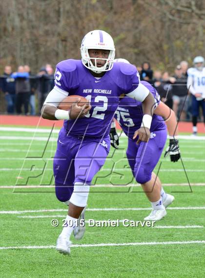 Thumbnail 2 in New Rochelle vs. John Jay-East Fishkill (Section 1 Class AA Final) photogallery.