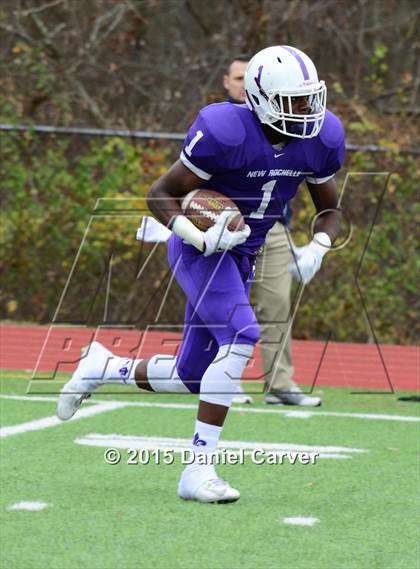 Thumbnail 3 in New Rochelle vs. John Jay-East Fishkill (Section 1 Class AA Final) photogallery.