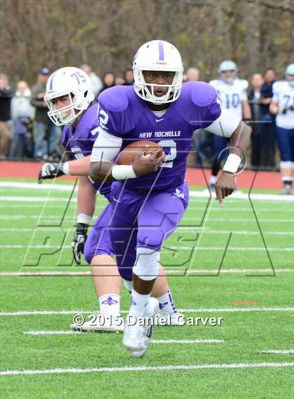 Thumbnail 3 in New Rochelle vs. John Jay-East Fishkill (Section 1 Class AA Final) photogallery.