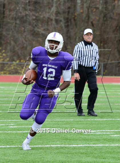 Thumbnail 2 in New Rochelle vs. John Jay-East Fishkill (Section 1 Class AA Final) photogallery.