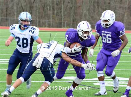 Thumbnail 2 in New Rochelle vs. John Jay-East Fishkill (Section 1 Class AA Final) photogallery.