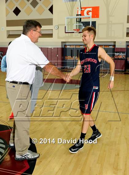 Thumbnail 2 in Brentwood School vs. Foss (MaxPreps Holiday Classic) photogallery.