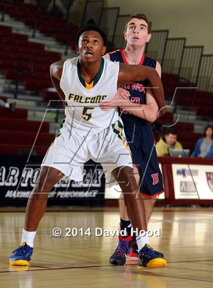 Thumbnail 3 in Brentwood School vs. Foss (MaxPreps Holiday Classic) photogallery.
