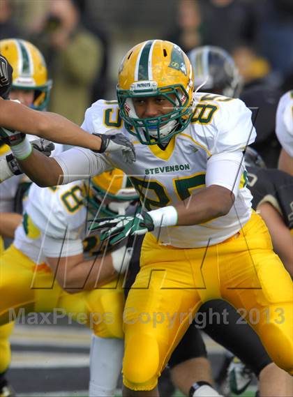 Thumbnail 2 in Stevenson @ Glenbard North (IHSA 8A Second Round Playoff) photogallery.