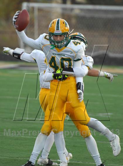 Thumbnail 1 in Stevenson @ Glenbard North (IHSA 8A Second Round Playoff) photogallery.