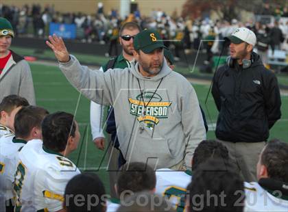 Thumbnail 1 in Stevenson @ Glenbard North (IHSA 8A Second Round Playoff) photogallery.