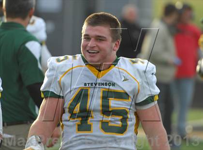 Thumbnail 2 in Stevenson @ Glenbard North (IHSA 8A Second Round Playoff) photogallery.