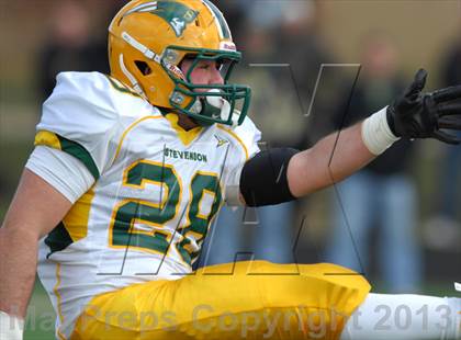 Thumbnail 2 in Stevenson @ Glenbard North (IHSA 8A Second Round Playoff) photogallery.