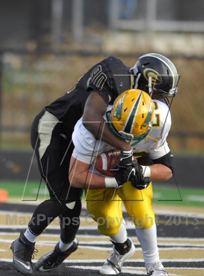 Thumbnail 2 in Stevenson @ Glenbard North (IHSA 8A Second Round Playoff) photogallery.