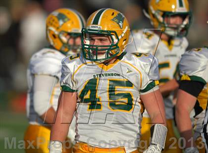 Thumbnail 2 in Stevenson @ Glenbard North (IHSA 8A Second Round Playoff) photogallery.