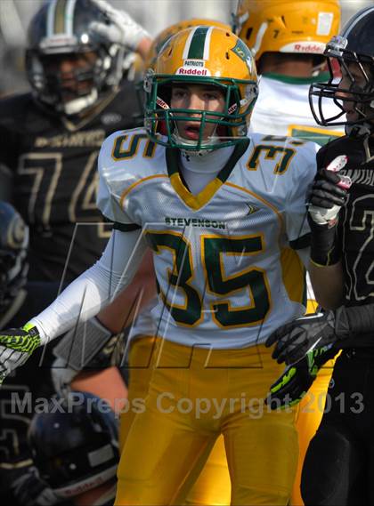 Thumbnail 2 in Stevenson @ Glenbard North (IHSA 8A Second Round Playoff) photogallery.