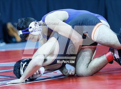 Thumbnail 2 in CIF State Boys Wrestling Championships (Day 1 - Consolation Round 4) photogallery.