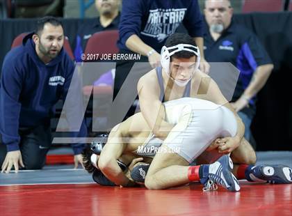 Thumbnail 1 in CIF State Boys Wrestling Championships (Day 1 - Consolation Round 4) photogallery.