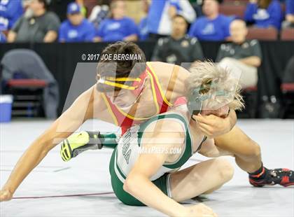 Thumbnail 2 in CIF State Boys Wrestling Championships (Day 1 - Consolation Round 4) photogallery.