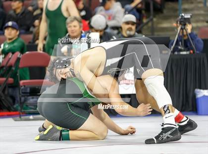 Thumbnail 1 in CIF State Boys Wrestling Championships (Day 1 - Consolation Round 4) photogallery.