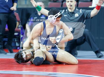 Thumbnail 1 in CIF State Boys Wrestling Championships (Day 1 - Consolation Round 4) photogallery.