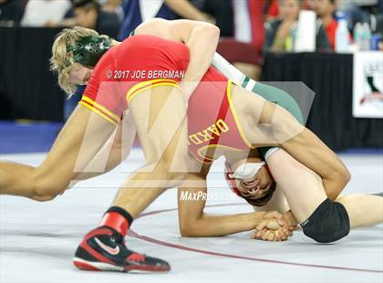 Thumbnail 2 in CIF State Boys Wrestling Championships (Day 1 - Consolation Round 4) photogallery.