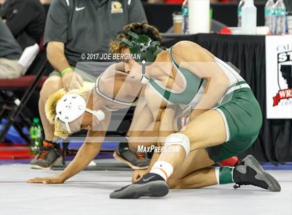 Thumbnail 3 in CIF State Boys Wrestling Championships (Day 1 - Consolation Round 4) photogallery.