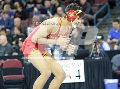 Thumbnail 3 in CIF State Boys Wrestling Championships (Day 1 - Consolation Round 4) photogallery.