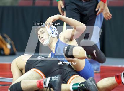 Thumbnail 2 in CIF State Boys Wrestling Championships (Day 1 - Consolation Round 4) photogallery.