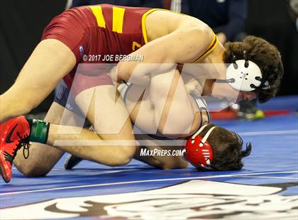 Thumbnail 2 in CIF State Boys Wrestling Championships (Day 1 - Consolation Round 4) photogallery.