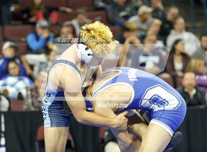 Thumbnail 1 in CIF State Boys Wrestling Championships (Day 1 - Consolation Round 4) photogallery.