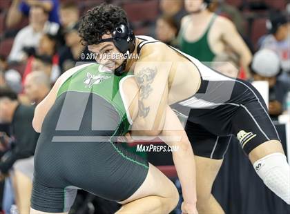 Thumbnail 1 in CIF State Boys Wrestling Championships (Day 1 - Consolation Round 4) photogallery.