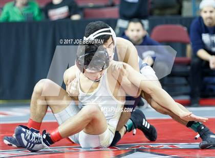 Thumbnail 3 in CIF State Boys Wrestling Championships (Day 1 - Consolation Round 4) photogallery.