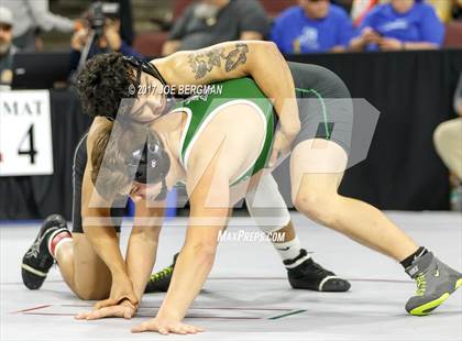 Thumbnail 1 in CIF State Boys Wrestling Championships (Day 1 - Consolation Round 4) photogallery.