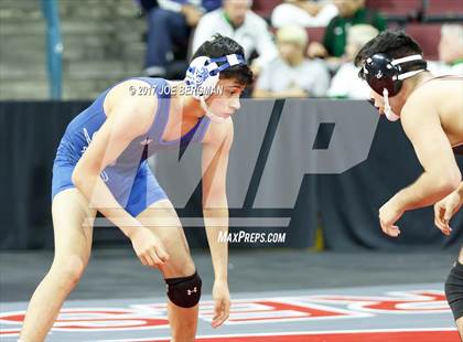 Thumbnail 1 in CIF State Boys Wrestling Championships (Day 1 - Consolation Round 4) photogallery.