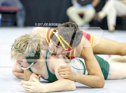 Thumbnail 2 in CIF State Boys Wrestling Championships (Day 1 - Consolation Round 4) photogallery.