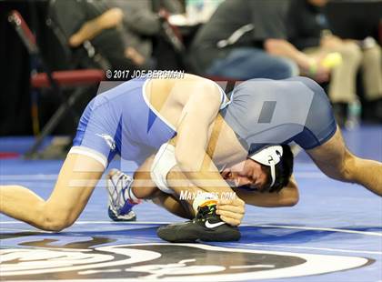 Thumbnail 2 in CIF State Boys Wrestling Championships (Day 1 - Consolation Round 4) photogallery.