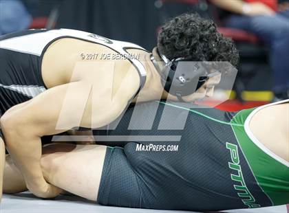 Thumbnail 3 in CIF State Boys Wrestling Championships (Day 1 - Consolation Round 4) photogallery.
