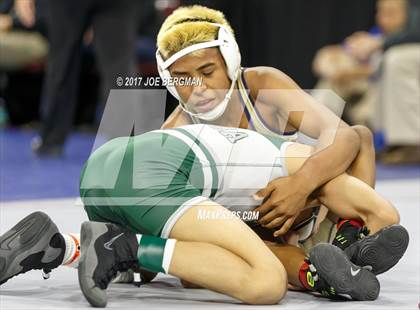 Thumbnail 1 in CIF State Boys Wrestling Championships (Day 1 - Consolation Round 4) photogallery.