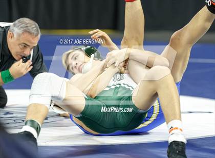 Thumbnail 1 in CIF State Boys Wrestling Championships (Day 1 - Consolation Round 4) photogallery.